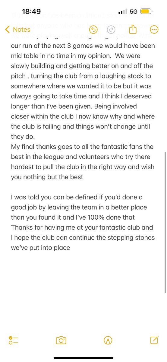 Disappointing my time at Grantham is over but what a enjoyable 10 months🖤🤍