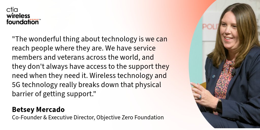 WirelessFdn's tweet photo. During our discussion at @POLITICO's Women Rule event, @ObjectiveZeroFd  Executive Director @betsey_oz highlighted the power of wireless to deliver their solution. Watch: https://t.co/KNdUjZhUs9 https://t.co/0pyiIa4PiA