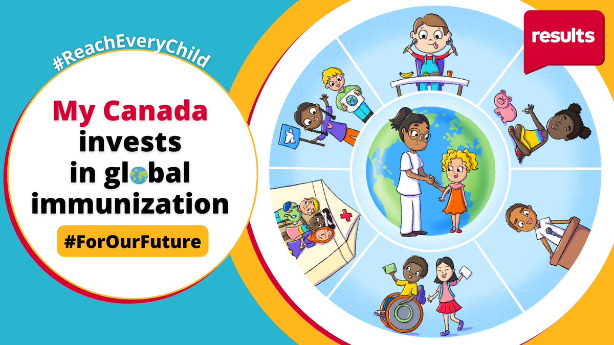 ResultsCda's tweet photo. Vaccines are one of THE MOST effective solutions to address disease, poverty and education needs but Canada has yet to commit its fair share to @Gavi.

Take action with us to ensure Canada makes a bold pledge #ForOurFuture! The world needs it. #cdnpoli
👉 https://t.co/Tbp3gK3PUs https://t.co/sdiF6SpFKI