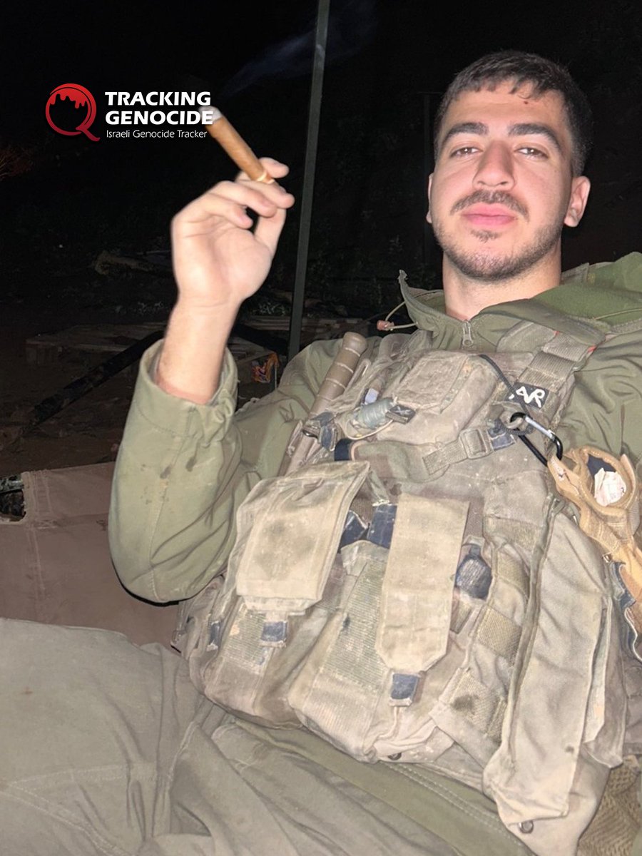 trackingisrael's tweet photo. Israeli soldier Assaf Ravem, of Colombian origin, boasted about his service in the Givati Battalion during the genocide in Gaza. https://t.co/m2PMCrjwik