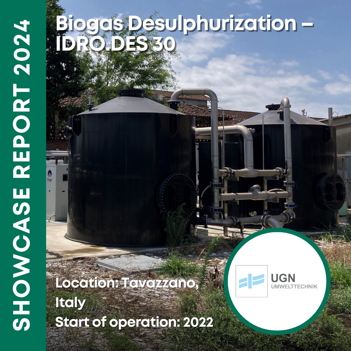 BiogasWorld_'s tweet image. #ShowcaseReport | Thanks to #UGN's technology, the Tavazzano desulfurization plant was put into operation in 2022. 💡
👉 Read or download the Showcase Report 2024 for free at: hubs.li/Q02Wy2nR0
.
#ProjectShowcase #BiogasFocusItaly #Biogas #RNG #RenewableEnergy #RenewableGas