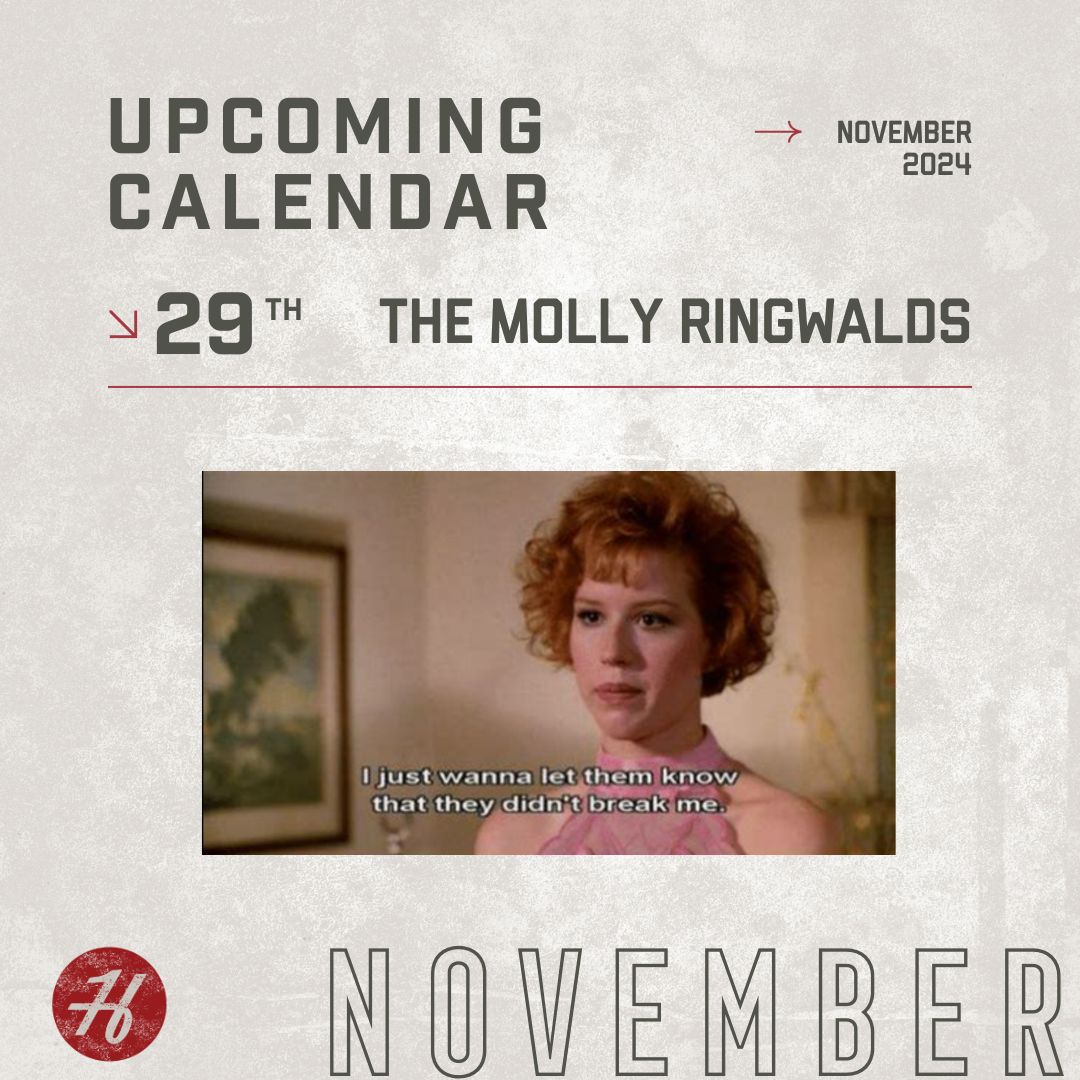 "No sleep! Bus, club, another club, another club, plane, next place." The badass shows continue and we wouldn't have it any other way. This month is STACKED 🥞 Which one(s) will we see you at?