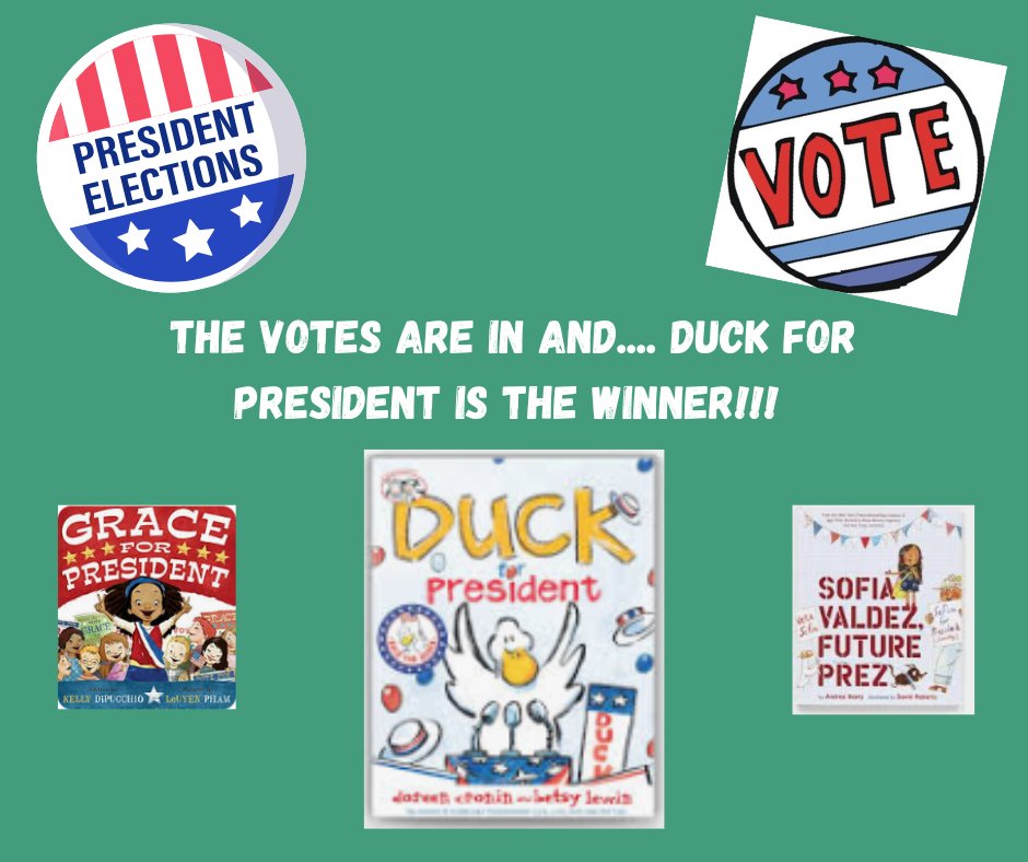 We Learned the importance of voting, and why we do it.  We had our own election at Hamilton and joining our Administration Team will be-