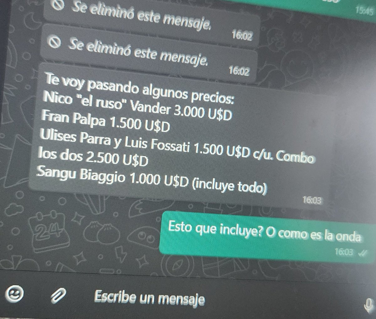 MauForani's tweet photo. @MerengueTuitera Y de esto que dicen? Manga de mercenarios ponganse a jugar https://t.co/UFCAUxwHHq