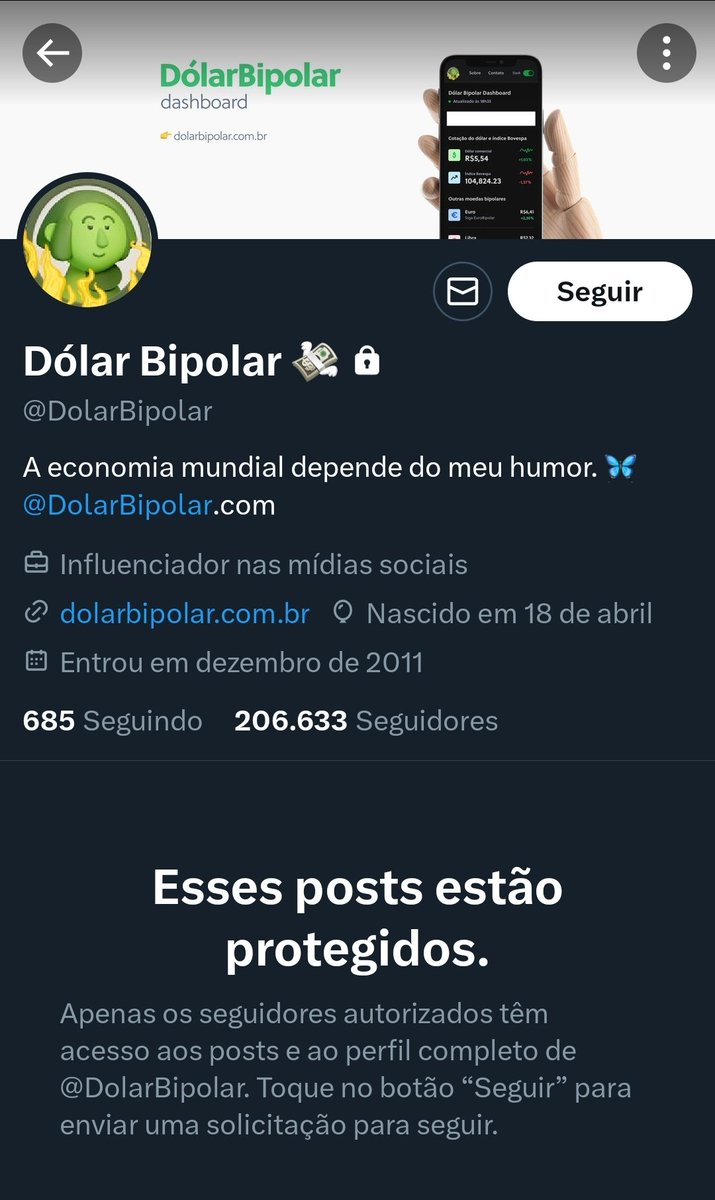 peppipets's tweet photo. >Tenha a maior página de atualização de dólar do Brasil

>Pare de postar pq pega mal pro governo

>Tranque os comentários e suma https://t.co/ljS8wKuoE6