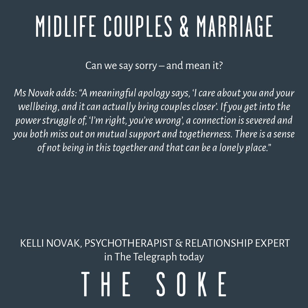 If you feel that your relationship needs some support, with the help of a therapist, remember that we’re here for you. To find out more, get in touch!

T: 020 7139 5051
E: reception@thesoke.uk
W: thesoke.uk

#mentalhealth #couplestherapy #couplescounselling #marriage