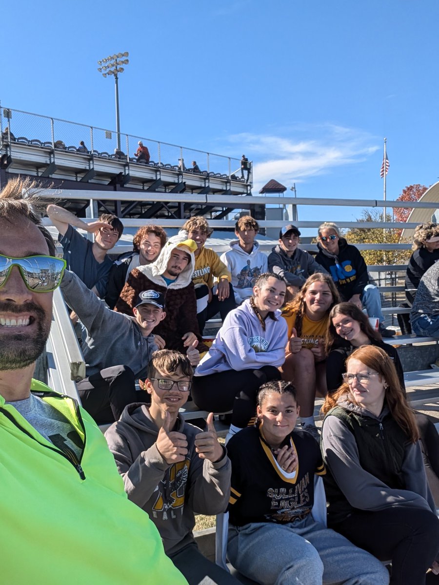 XcSullivan's tweet photo. @Eagles_SBall we love to be here supporting you! Go after it all! https://t.co/KcVprhQOGF