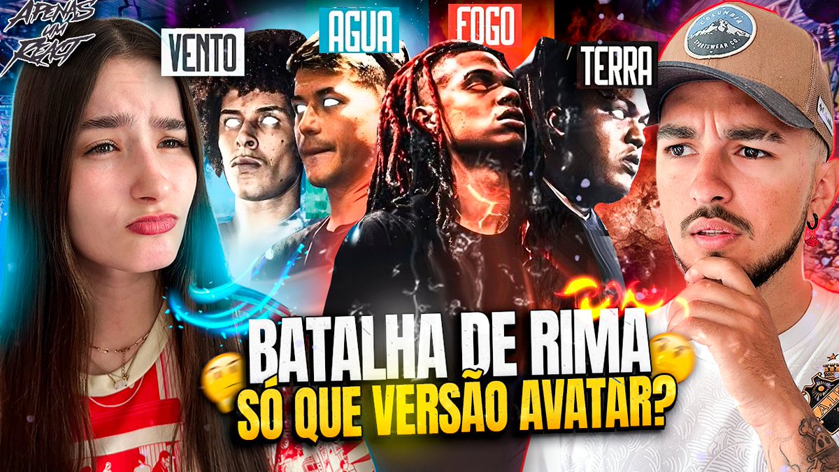 KayComission's tweet photo. Thumbnail estilo canal de react! 🎬

Basicamente, faço duas thumbs em uma: ajusto a original pra caber direitinho no espaço que sobra e deixar tudo harmonizado. Fica um visual bem pensado e que chama a atenção! https://t.co/vHohc1hnL3