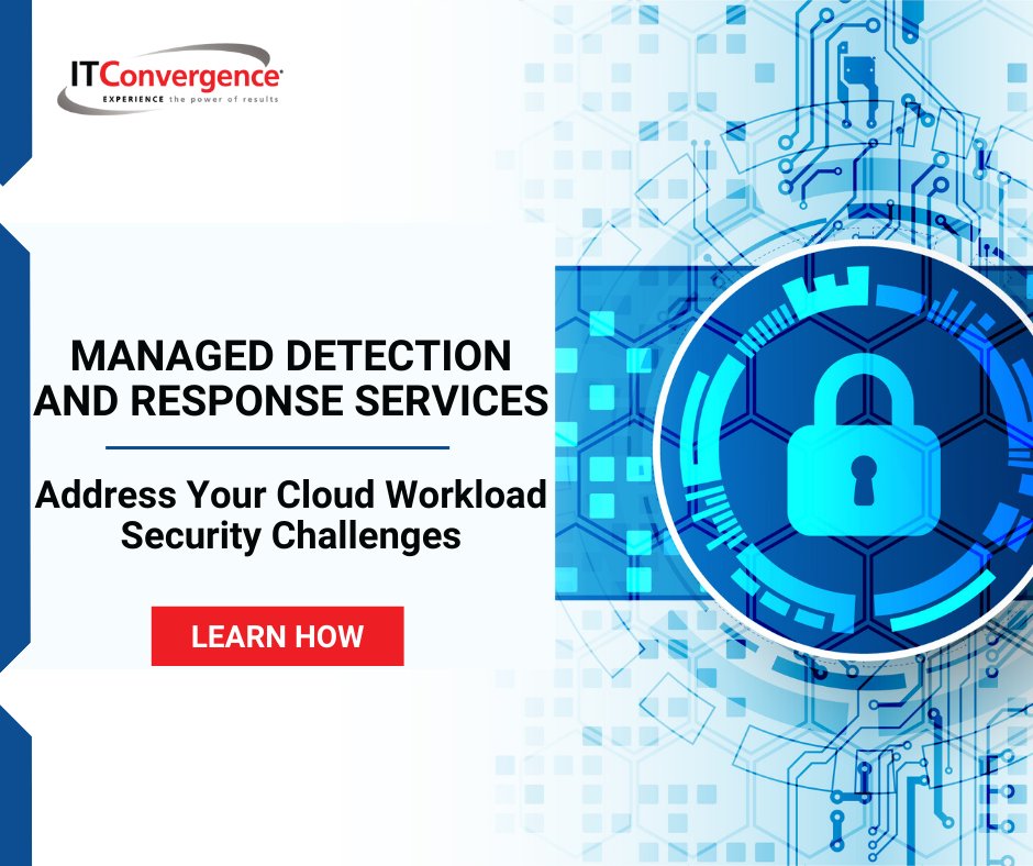 IT_Convergence's tweet image. As cyber threats evolve in sophistication and frequency, traditional security measures are often insufficient. Enter #ManagedDetectionandResponse (#MDR) services, a critical component of modern #cloudsecurity strategies.

hubs.ly/Q02WCCNm0