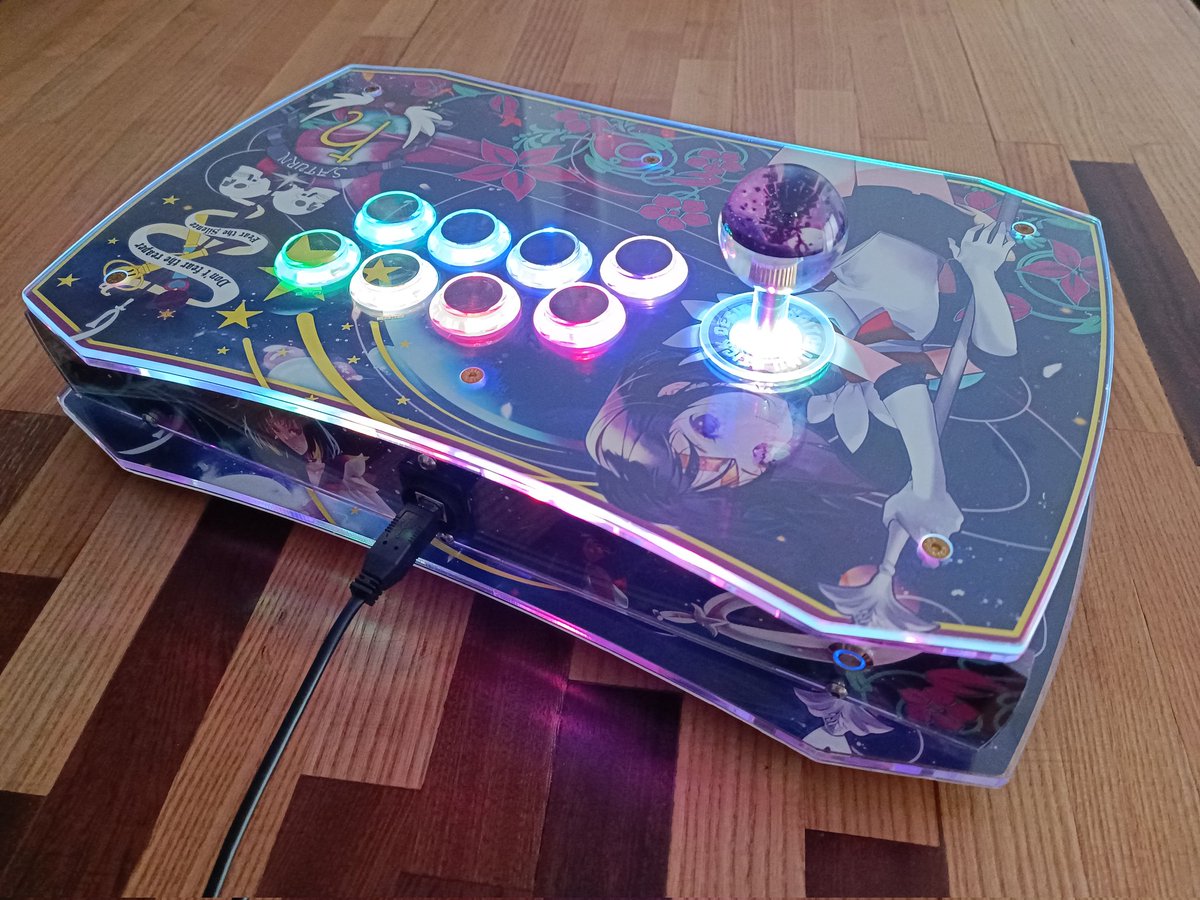 NaitokumuD's tweet photo. ☀️ SaiLoR SaTurN☀️
Pcb: Brook Ps5
Box: Century
Contact Us
samu100583@gmail.com
Discord: NaiToKuMu#2847
Instagram: Naitokumu
Facebook: Naitokumu Stick Design
#nsdp #brookinside #arcade #arcadestick #FGC #sailormoon #sailorsaturn #anime #manga https://t.co/0rz8kN0Ctr