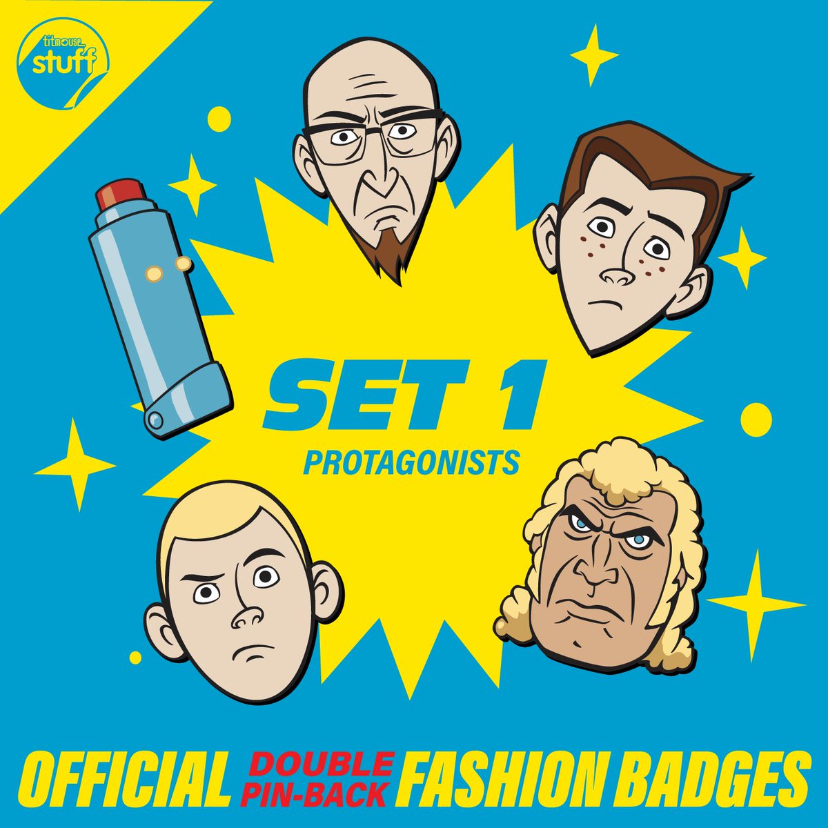 TitmouseInc's tweet image. GREETINGS TEAM VENTURE! We've got MEGA news on the merch front. A brand new collection of enamel pins drops TODAY.

Available both as Gift Sets &amp;amp; as stocking stuffers, these pins make the perfect Christmas treats 🎁

So pick your players, teams, or adopt the whole lot! Choose…