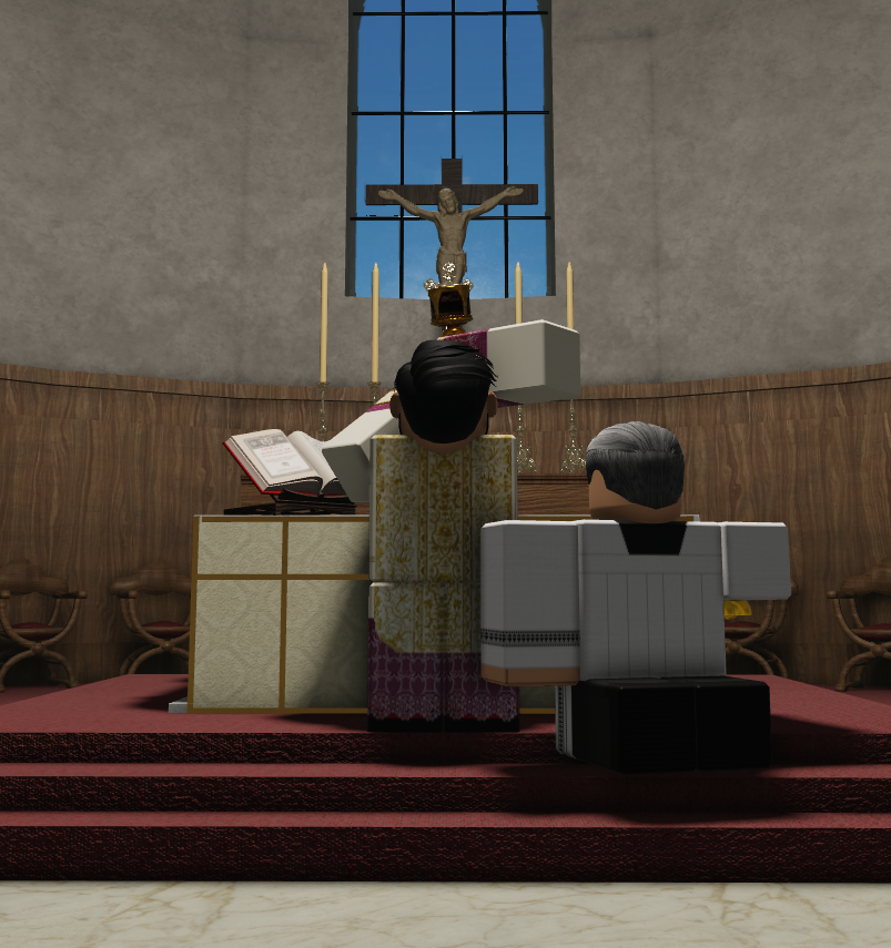 erichleroux's tweet photo. I had the honour of celebrating Pontifical Low Mass today. Here are some photos. https://t.co/GiLKcvugyp