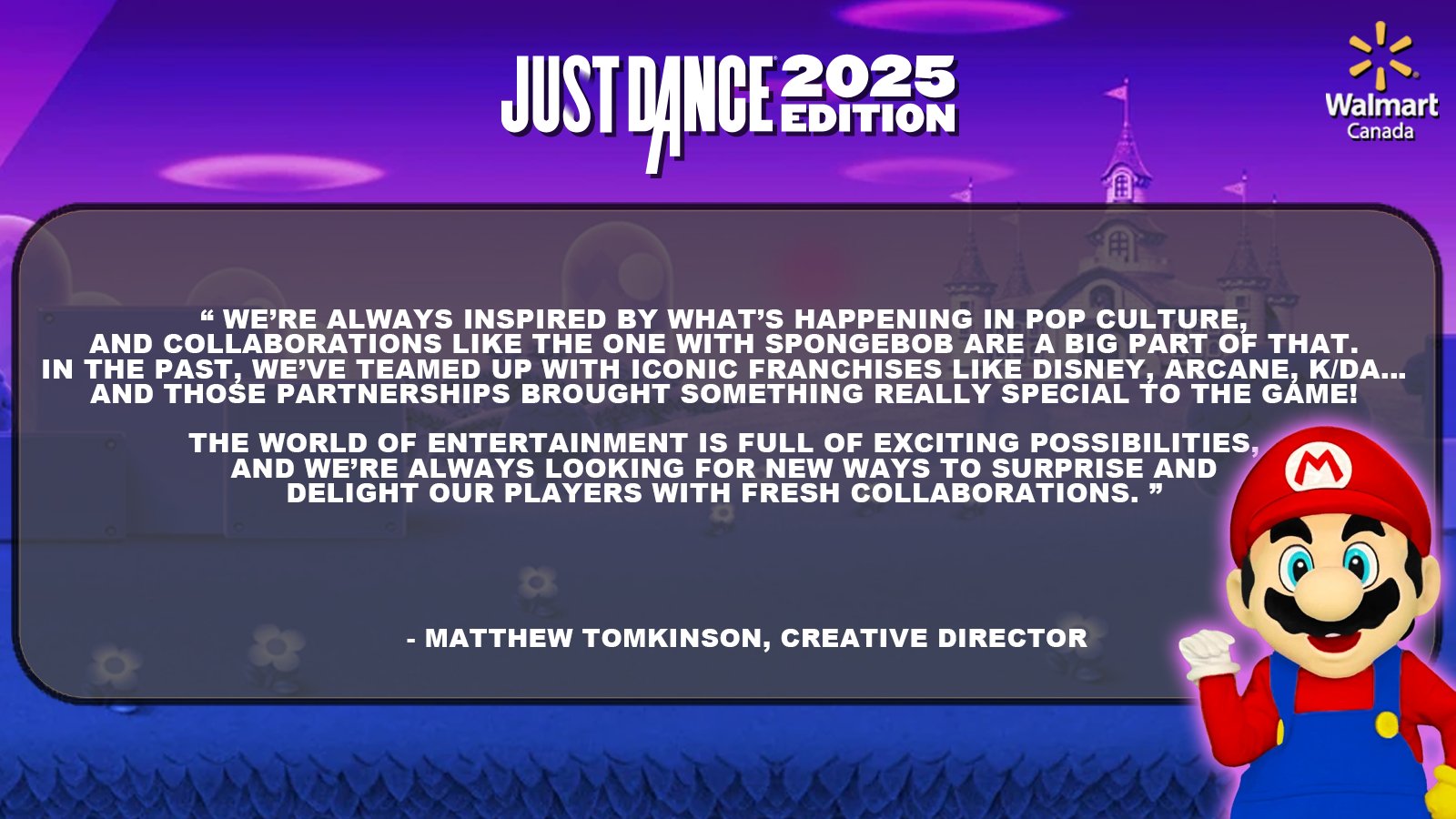 Walmart Canada Gaming on X: “A Super #JustDance2025 question: 𝐐