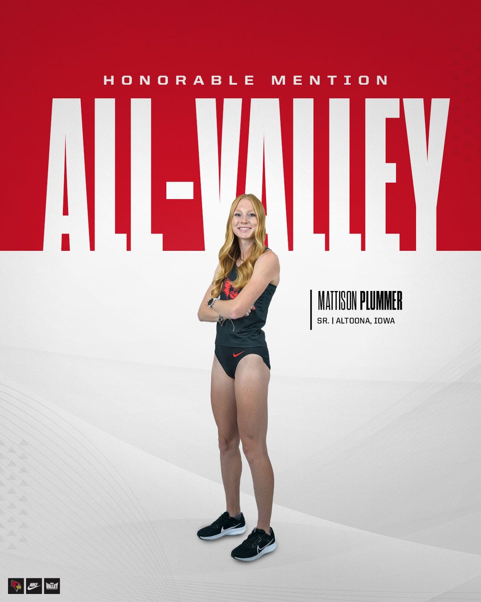 She put on a show in her home state ❤️

Matti earns All-Valley Honorable Mention following her 11th-place finish!