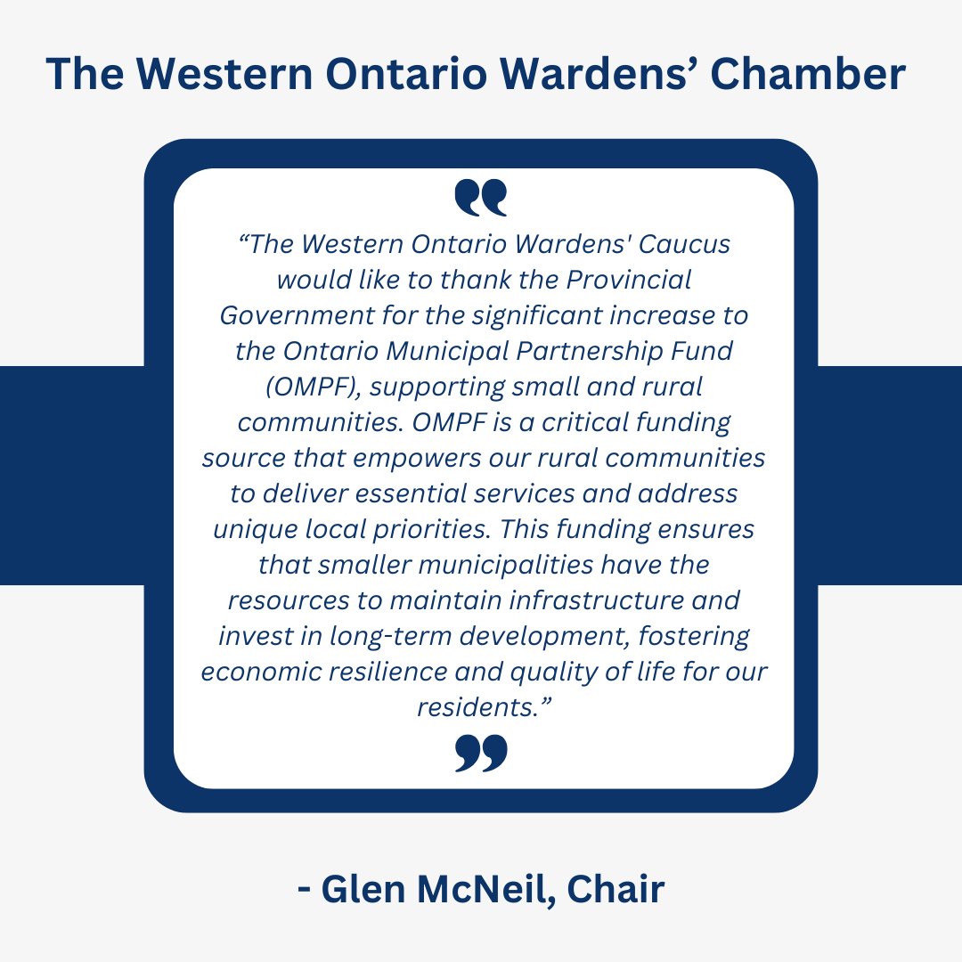 LisaThompsonPC's tweet photo. Thank you, Glen McNeil for #WOWC’s support for our government’s #FallEconomicStatement. It is because of the advocacy of @wowcinc that rural priorities are being addressed and acted upon!
#ONRural https://t.co/6ZhwkWJs45