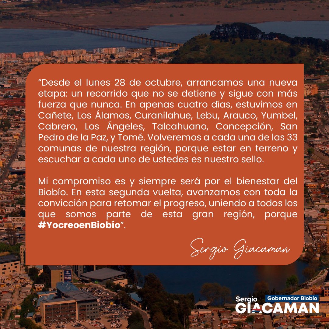 Sergio Giacaman G tweet media