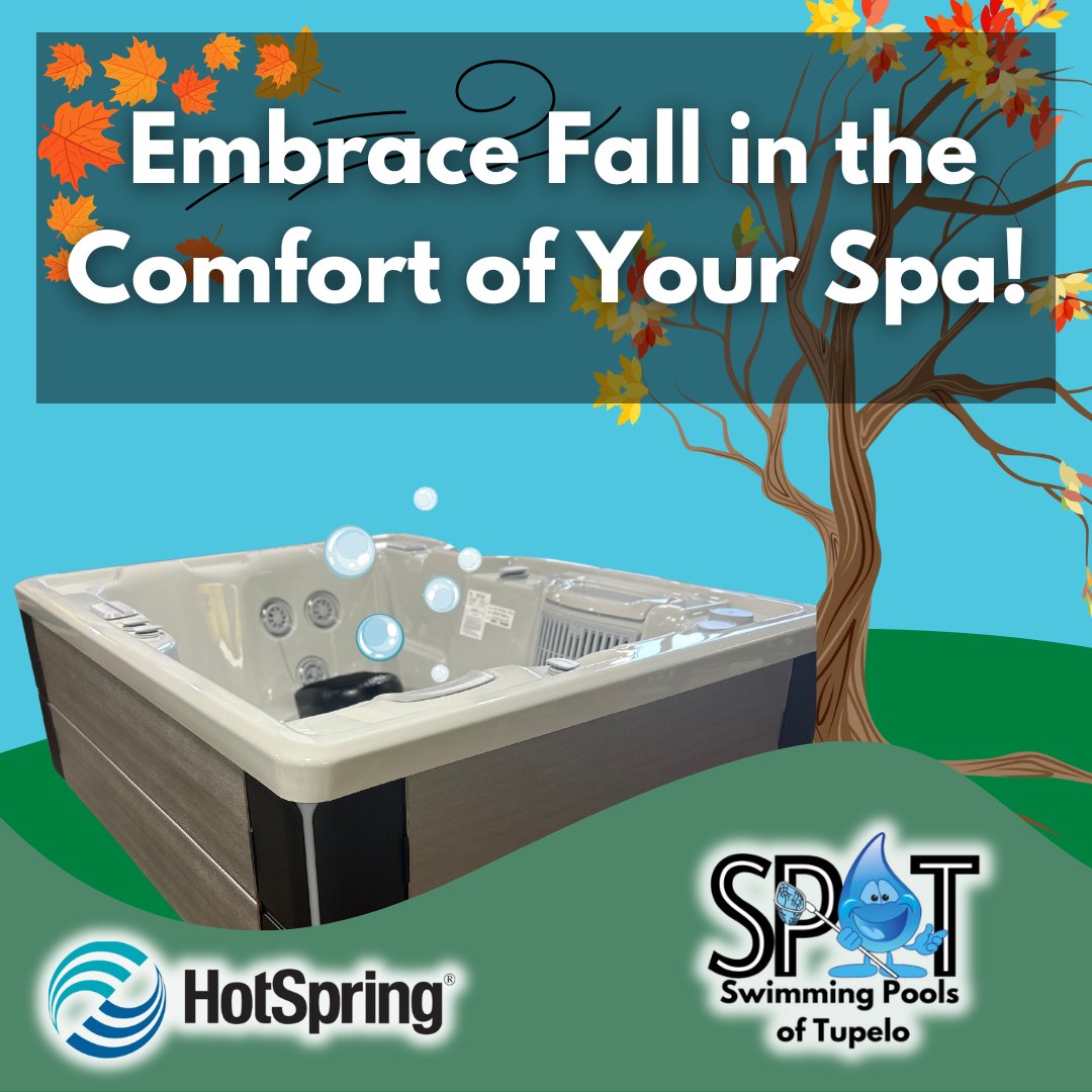 PoolsofTupelo's tweet image. Warm up the cool nights with a brand new HotSpring Spa! Stop by today and see what we have in store for you! 

poolsoftupelo.com

#hotspringspa #spa #hottub #poolsoftupelo #fallnights #fall #autumn #relax