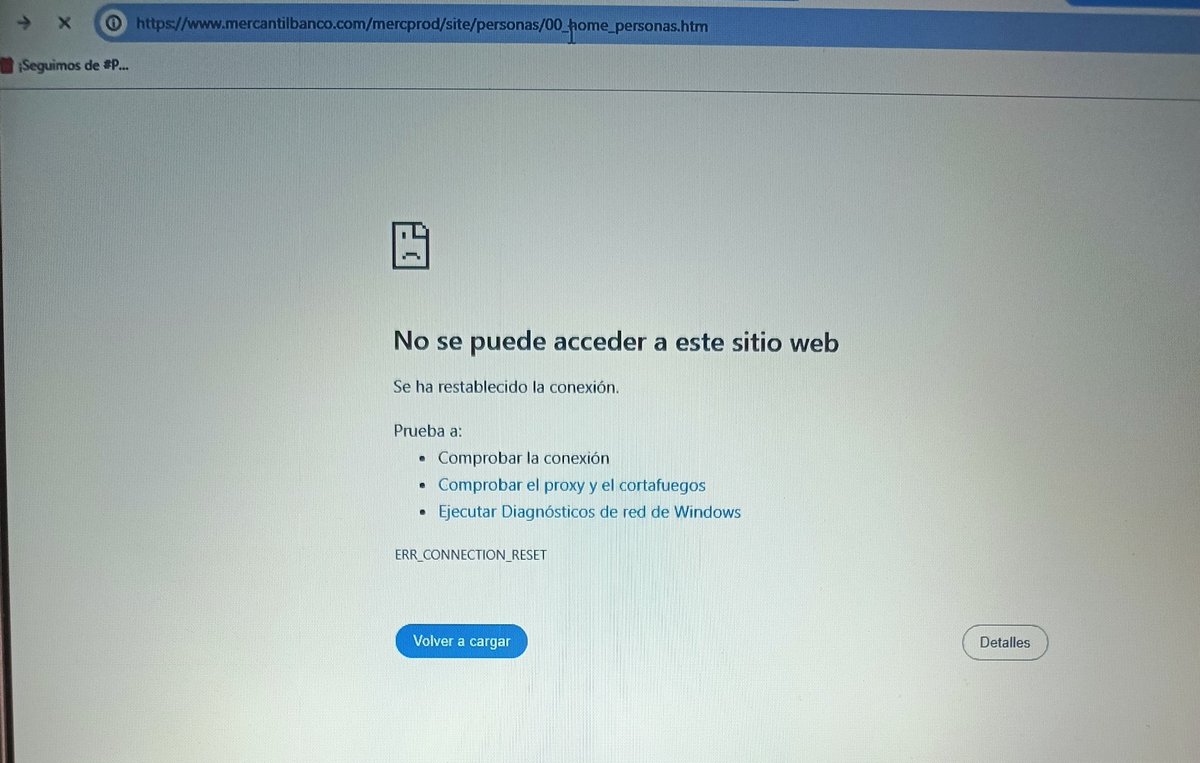 Daycar1's tweet photo. @MercantilBanco si no es la electricidad es otra cosa. Hasta cuándo estará la página web y la app del mercantil sin funcionar????? https://t.co/kqLgRm7mxx