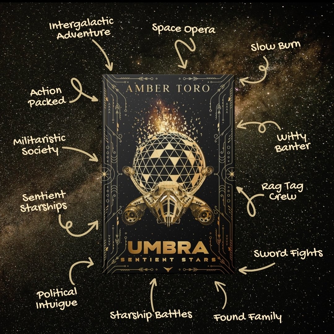 AmberRaeToro's tweet image. I am officially an award winning author🥹 Umbra won the Scifi Fantasy category for this year&apos;s Indie Author Project contest!

This story means so much to me and I am so honored and grateful that readers are connecting with it🫶✨️🚀