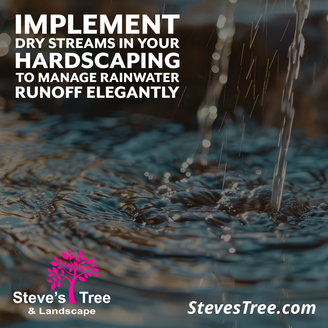 StevesTreeLand's tweet photo. 💧 Implement dry streams in your hardscaping to manage rainwater runoff elegantly. 

The Best Hardscaping Design in Miami Beach: https://t.co/upgOH7o583 

💧 It's drainage with a decorative twist! 

#WaterManagement #hardscape #DryStreams https://t.co/1UzG8p6Ubc