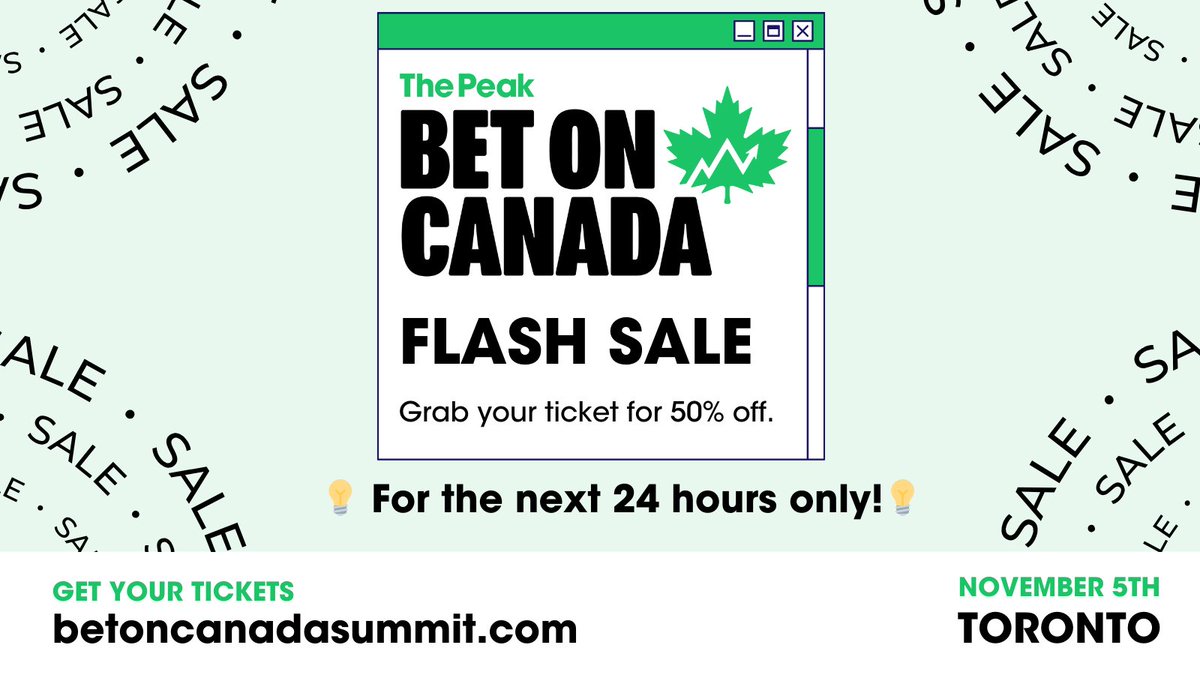 It is almost here! Don't miss out!
 
We are only days away from Bet On Canada Toronto, but it is not too late to snag one of our last tickets! Our halloween sale is still on till midnight so if you want to get one of our last passes half off then all you need to do is enter