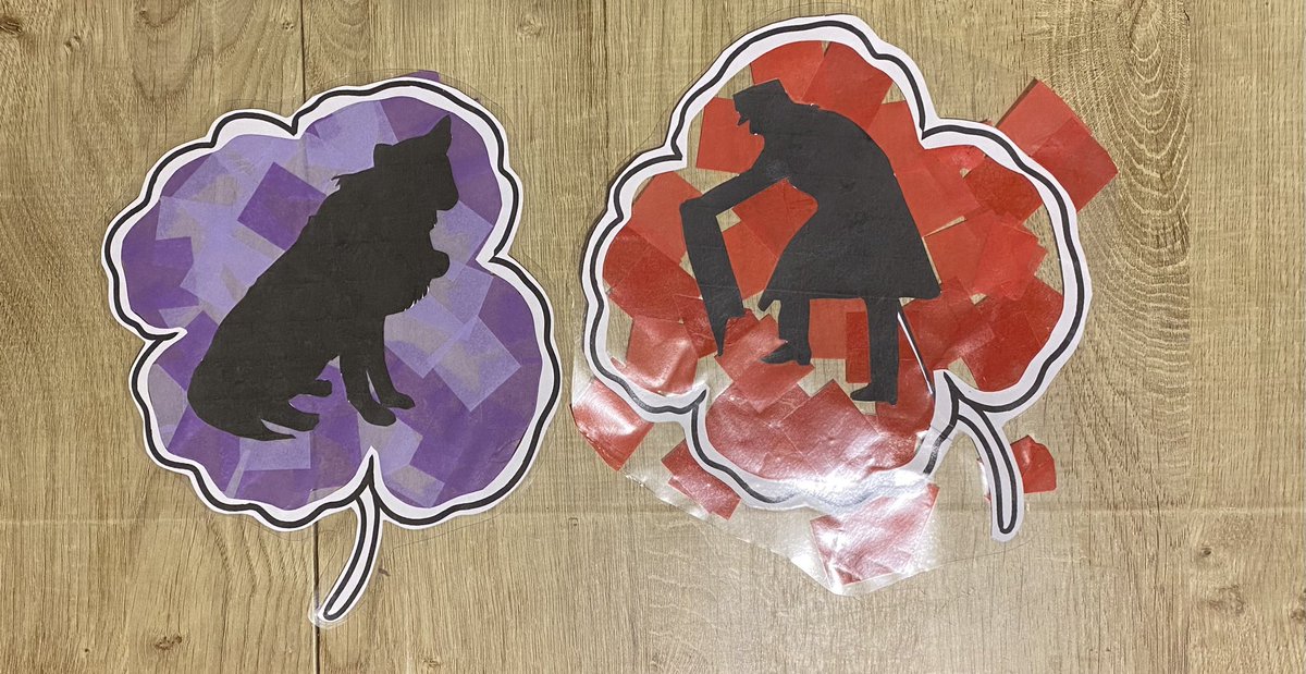 Coby90263897's tweet photo. A little bit of Art for remembrance with the little ones https://t.co/5oK06I9Sep