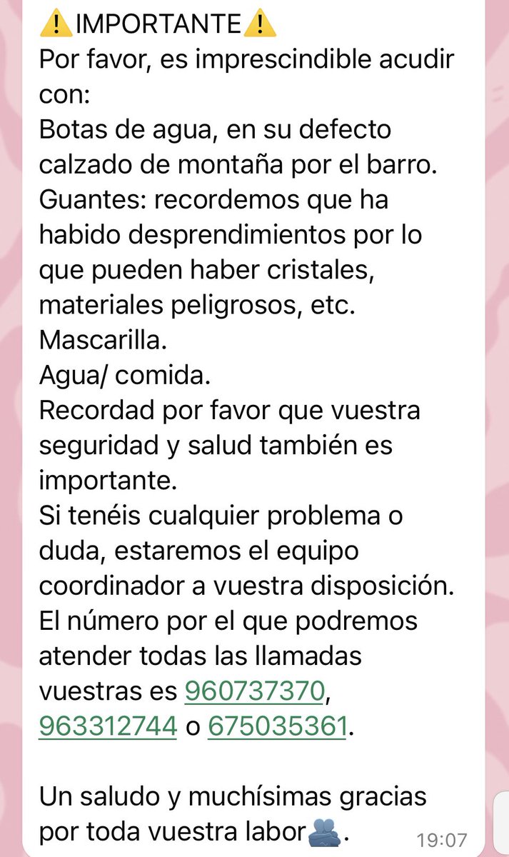 Mañana se van a estar organizando grupos de voluntarios desde la ciudad de las artes para ir a ayudar!! Súper importante por favor! No sé que dirán pero ALDAYA ESTÁ DESAMPARADA!! Es desesperante! Necesitan ayuda!!