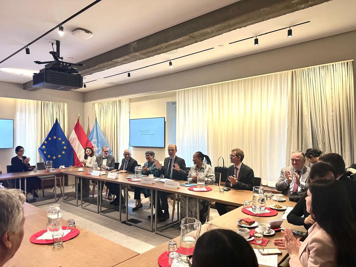 Pleasure to brief the GoF of #LLDCs on #LLDC3, and see the continued, strong support for LLDCs as we count down to Gaborone🇧🇼! Grateful to <a href="/AustriaUN/">Austria UN</a>, <a href="/IndiaUNNewYork/">India at UN, NY</a>, Botswana PR &amp; all friends for their steadfast commitment. Look forward to carrying this momentum to 🇧🇼 &amp; beyond!