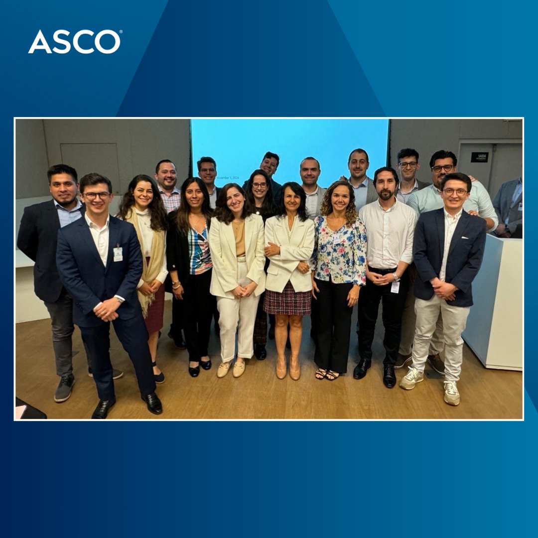 ASCO (@asco) on Twitter photo We're excited to launch our Latin America Intern'l Clinical Research Scholars program in São Paulo, Brazil hosted by <a href="/hsiriolibanes/">Sírio-Libanês</a>. Our Scholars are discussing their research ideas w experts & learning about many research topics. Thank you to our course faculty, host & Scholars! We're excited to launch our Latin America Intern'l Clinical Research Scholars program in São Paulo, Brazil hosted by <a href="/hsiriolibanes/">Sírio-Libanês</a>. Our Scholars are discussing their research ideas w experts & learning about many research topics. Thank you to our course faculty, host & Scholars!