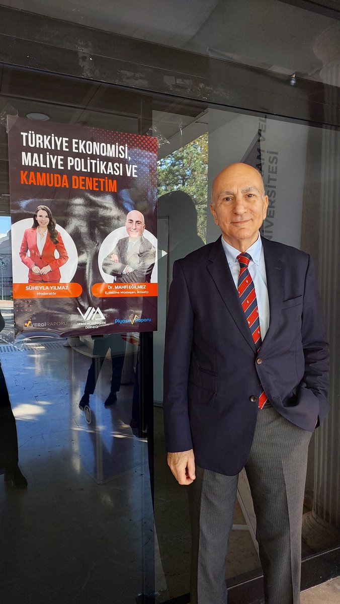 Vergi Müfettişleri Derneği konferansı hatırası