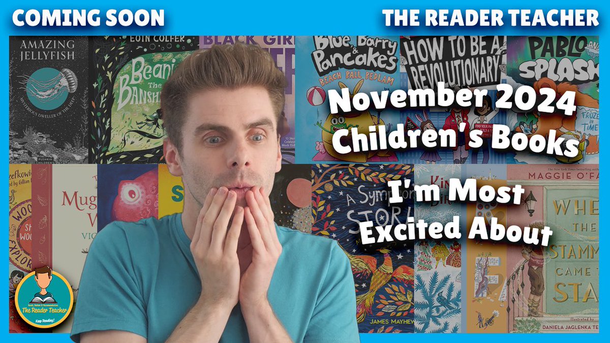 👀📚Check out my NOVEMBER 2024 Children’s Books I’m Most Excited About video on my YouTube channel. Please subscribe!

📖🌟Each month, I put together #ComingSoon videos previewing my most anticipated children’s books releases to bump up your TBRs!

➡️ youtu.be/ygKpTjmAjV0?fe…