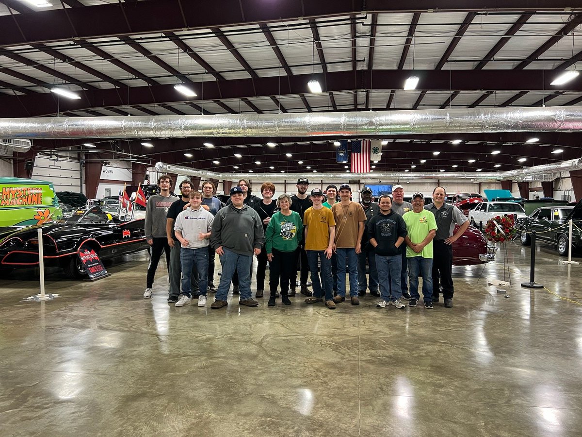 RHS Automotive students had a great time helping at the 52nd Vintage Wheels Car Show.  #wercareers