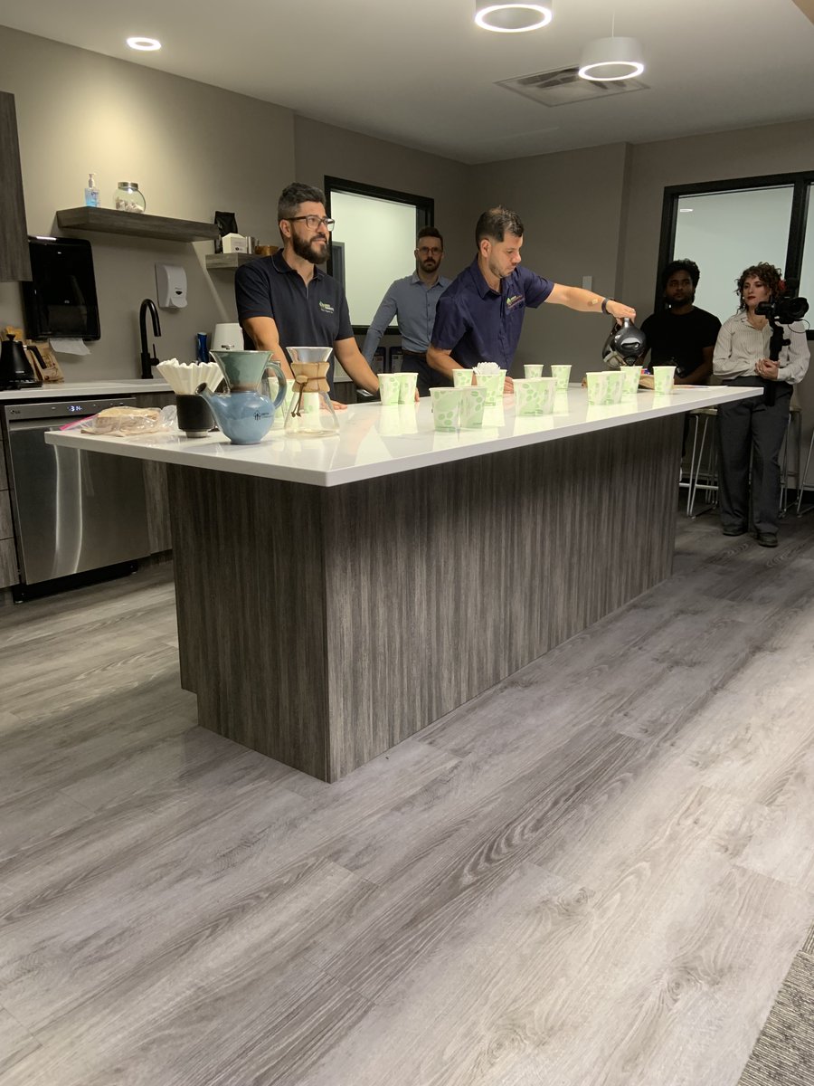 Local students, along with faculty, have had the opportunity to learn about the principles of ethical organic coffee farming and to taste the differences between organic and mass-produced conventional coffee. Thank you to the founders of Green Communities for this experience.