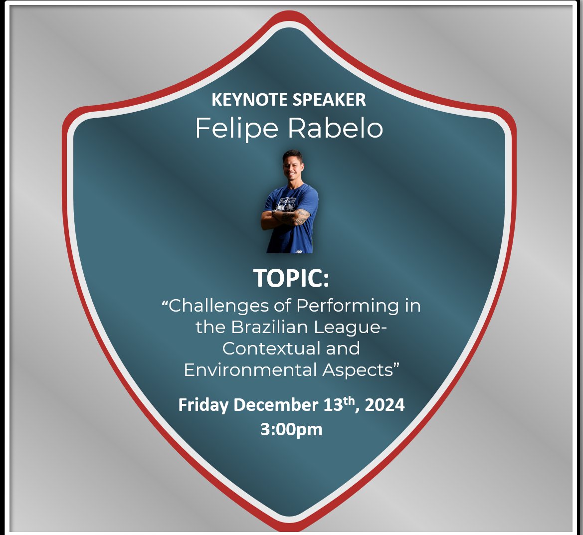 Professional Soccer Performance Association (@pspa_perform) on Twitter photo 🌍 Join <a href="/felipenrabelo/">Felipe Nunes Rabelo</a> at the PSPA Conference as he shares the challenges of performing in the Brazil's top league!
From match congestion to long travel, varied climates, and high altitudes, get insights on how Red Bull Bragantino sustain elite performance in the Brazilian 🌍 Join <a href="/felipenrabelo/">Felipe Nunes Rabelo</a> at the PSPA Conference as he shares the challenges of performing in the Brazil's top league!
From match congestion to long travel, varied climates, and high altitudes, get insights on how Red Bull Bragantino sustain elite performance in the Brazilian