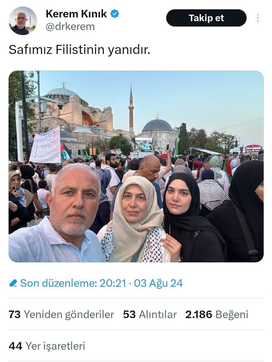 Ama kızın Gazze'ye değil California'ya kaçtı!?