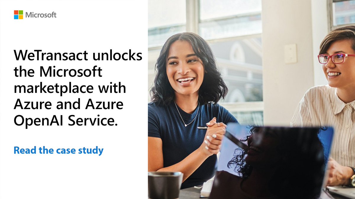 AzureMktPlace's tweet image. Thanks to @WeTransact_ more than 250 worldwide ISVs have joined #AzureMktPlace and #MSFTAppSource while cutting publishing time by 75 percent aka.ms/AAt9s1j