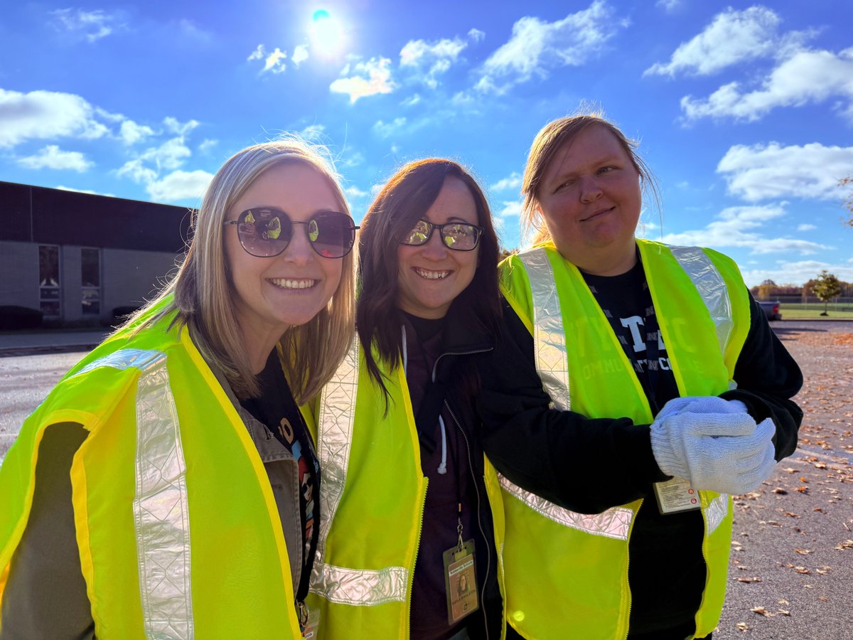 Jenny Miller (@nshelpdesk) on Twitter photo The <a href="/NobSchools/">Noblesville Schools</a> Techs share a common goal to serve others well, and we enjoy doing it! Twice a year, we get outside to serve the community through the <a href="/NoblesvilleIN/">City of Noblesville</a> Adopt-A-Street program.
We are thankful for the sunshine and to be on a caring, witty, fun & hard-working team ☀️ The <a href="/NobSchools/">Noblesville Schools</a> Techs share a common goal to serve others well, and we enjoy doing it! Twice a year, we get outside to serve the community through the <a href="/NoblesvilleIN/">City of Noblesville</a> Adopt-A-Street program.
We are thankful for the sunshine and to be on a caring, witty, fun & hard-working team ☀️