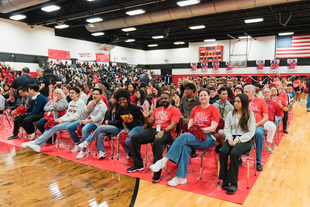 Did someone say triple A’s? 🎉 Congratulations to North Garland High School for earning their third consecutive “A” rating! This incredible achievement highlights the dedication and hard work that our Raider faculty, staff, and students put in every day. We’re so proud of you!