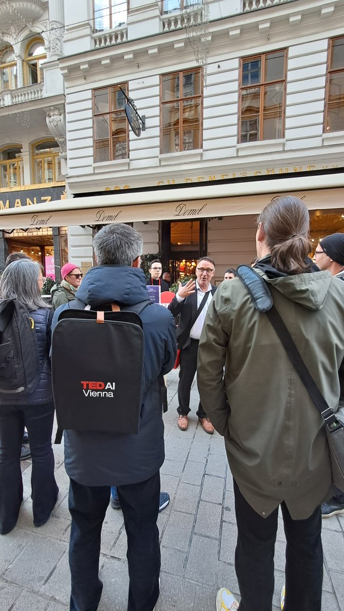 One of the highlights of TEDAI Vienna's Discovery Day was exploring the Austrian capital’s tech and AI scene through our unique Idea Adventures! Each Idea Adventure offered a unique way to connect with Vienna and discover new dimensions of tech, art, and tradition! 

Photo