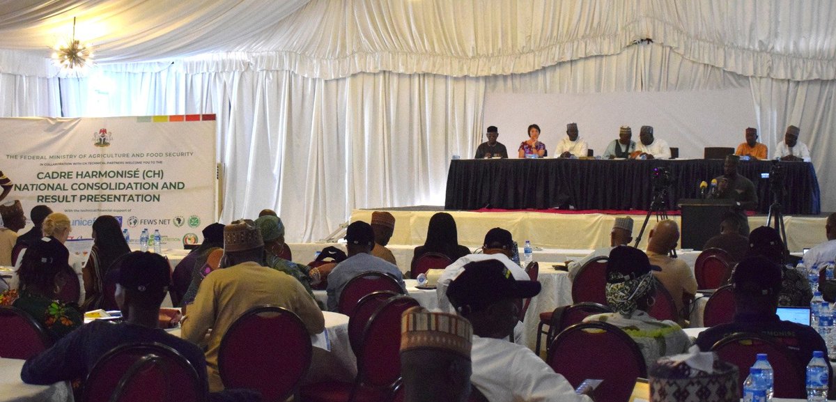 New data from the Cadre Harmonisé analysis for Nigeria indicates that approximately 33.1m people across 26 states &amp; Abuja will face crisis levels of food insecurity or worse between June &amp; August 2025. 

This severe humanitarian situation demands urgent action! 

#ActForHumanity