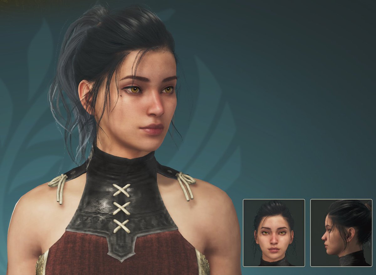 st_nohea's tweet photo. Omega impressed with the MonHun Wilds character creator, decided to replicate my FF14 character’s look and it came out pretty well 😳 #MHWilds https://t.co/VRZizttf4R