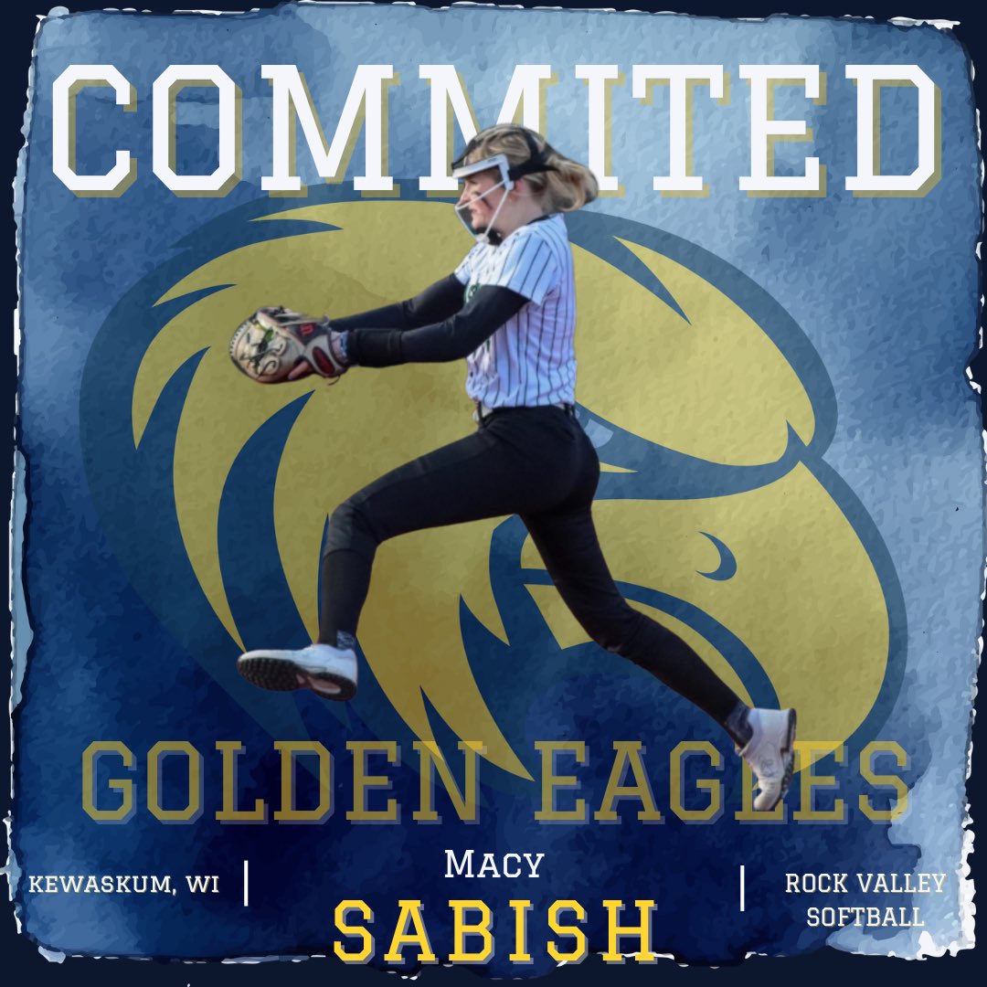 RVC_Softball's tweet photo. 🚨 SIGNED🚨 Welcome Macy Sabish to the Golden Eagle Family #OfficallyOfficial https://t.co/tjHKxqzTtw