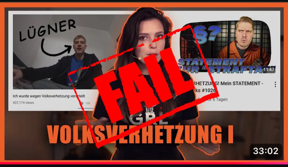 So eine  große dramatische Ankündigung für ein Video, das bloß daraus  besteht alte Sachen aufzuwärmen die keinen mehr interessieren, außer Shurjoka  selbst…
Ja wow Pia, wir wussten alle bereits das Kuchen damals einen echt beschissenen Humor hatte und viel Scheiße gebaut hat.