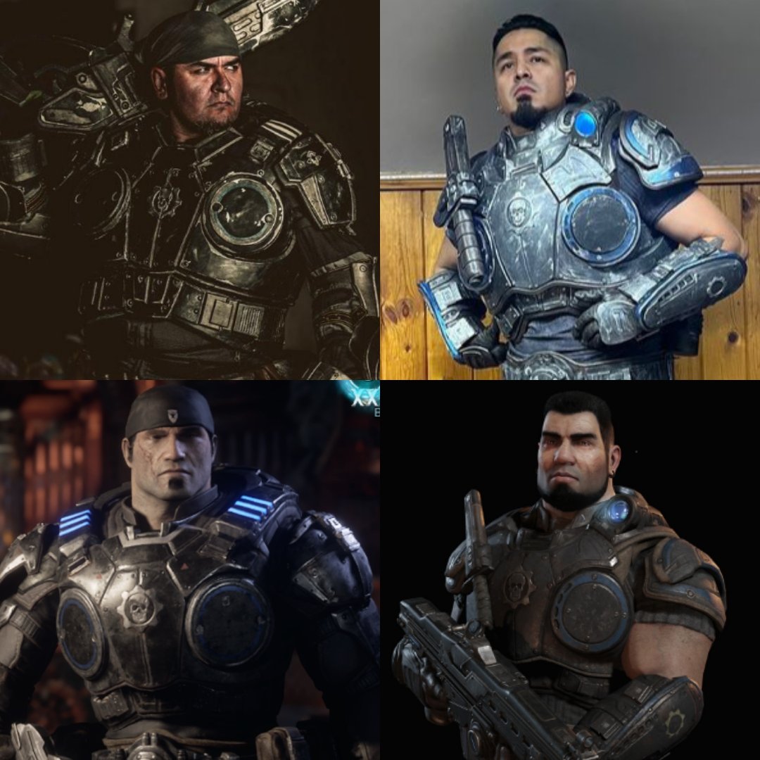 elitemar_x's tweet photo. @AntiHeroZemm @Supadezz_ We have been talking about a collab for a while now. We just live on opposite ends of the US. If @GearsofWar wants to get us together, we'd be the perfect Marcus and Dom for an E-Day project *hint* *wink* *nugde* lol https://t.co/Z9rraWyTb5
