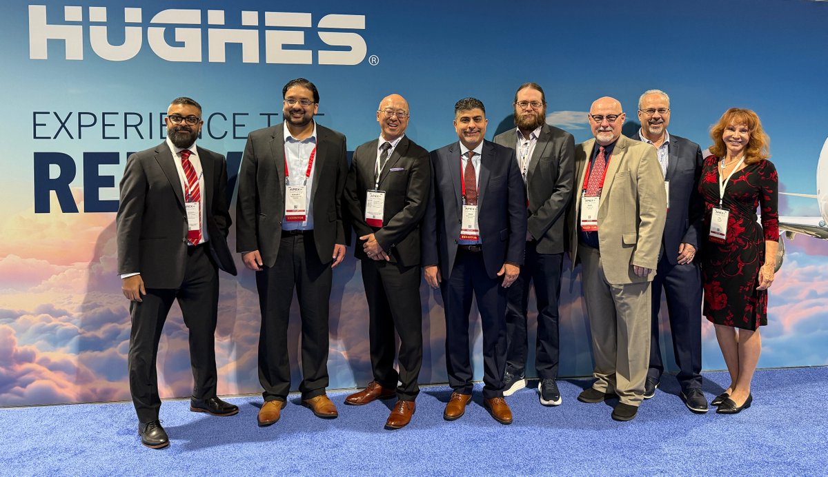 HughesConnects's tweet image. 🌐 The Hughes Aero team had a fantastic time at the APEX/IFSA Global EXPO in Long Beach, CA! We showcased our latest in #inflightconnectivity &amp;amp; passenger experience solutions alongside industry leaders shaping the future of #aviation.

Thanks to all who visited! 🙌

@theAPEXassoc