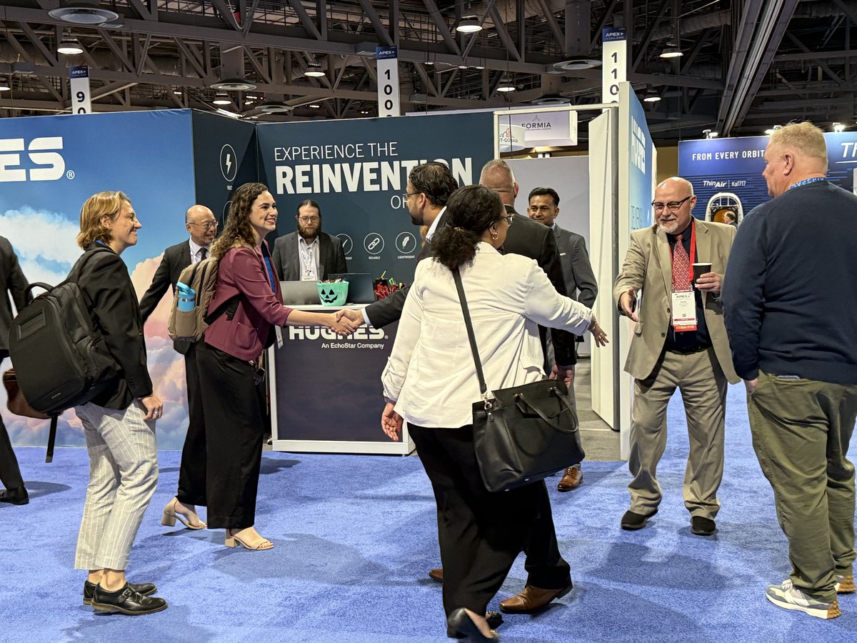 HughesConnects's tweet image. 🌐 The Hughes Aero team had a fantastic time at the APEX/IFSA Global EXPO in Long Beach, CA! We showcased our latest in #inflightconnectivity &amp;amp; passenger experience solutions alongside industry leaders shaping the future of #aviation.

Thanks to all who visited! 🙌

@theAPEXassoc