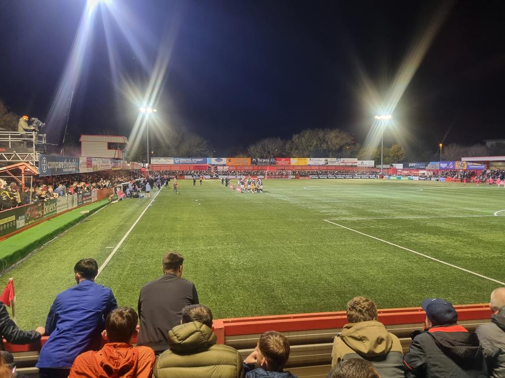 Friday night under the lights. Non league opposition. Plastic pitch. What could possibly go wrong. UTT