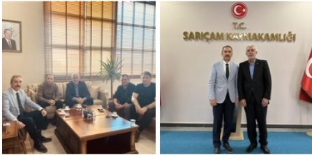 Vatanına, devletine, bayrağına, milletine büyük hizmetler veren ve vermeye devam eden Sarıçam kaymakamımız sayın Murtaza Sayacıyı , Adanalı iş insanları dostlarımla ziyarette bulunduk .. Misafirperverliğinden dolayı çok teşekkür ediyor, sevgilerimi ve saygılarımı sunuyorum …