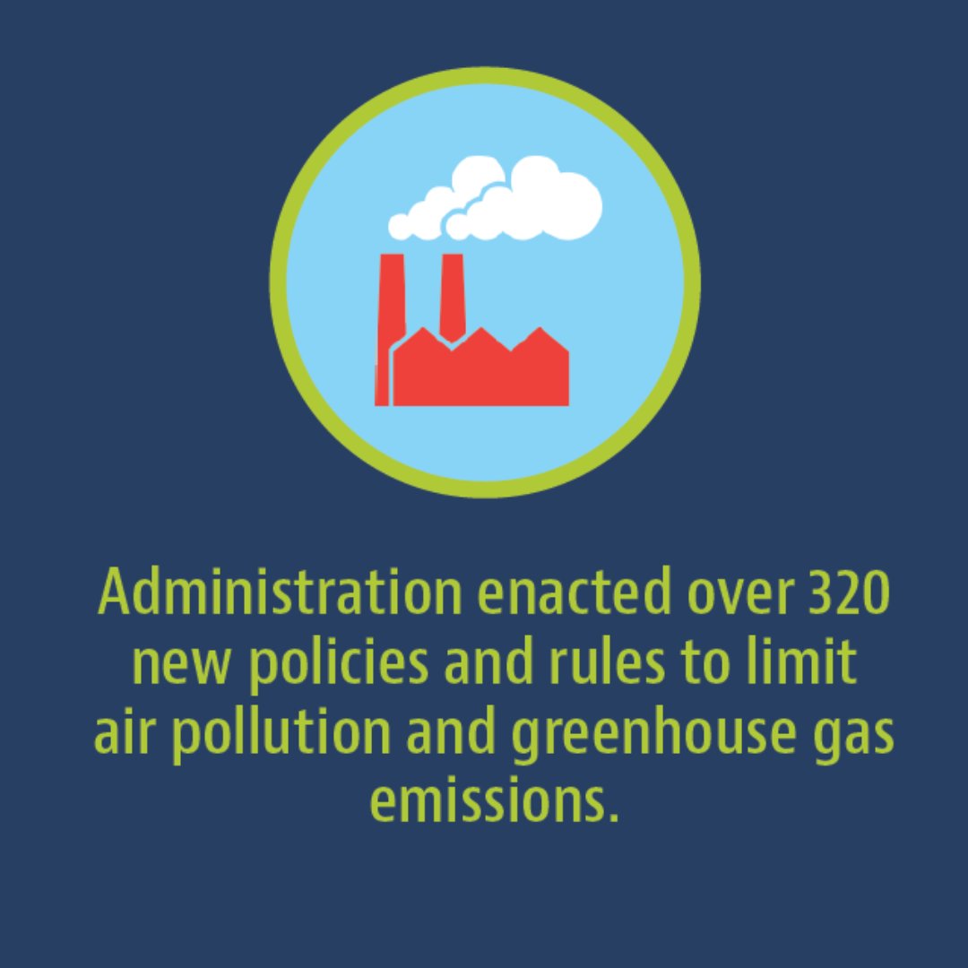 CleanAirMoms's tweet image. Such great #ClimateProgress has been made during the last 4 years! These are just a few of the accomplishments that Moms are celebrating! 🥳🎉💚