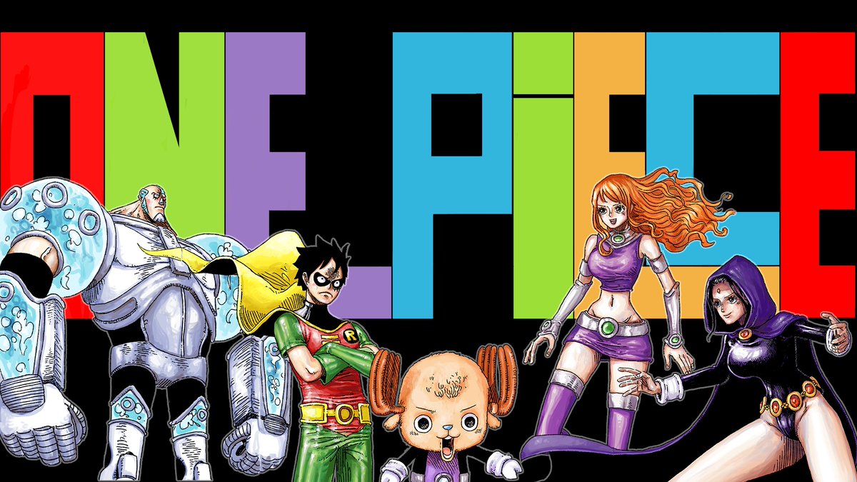 🦹
#onepiece #teentitans #robin #nami #starfire #raven